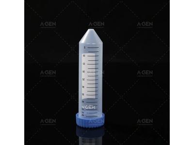 눈금 표시 50ml 12000g 핵산 추출용 스크류 뚜껑 원심분리 튜브 (스케일 포함)